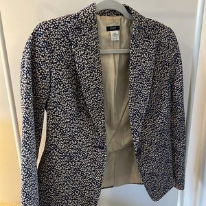 Print blazer